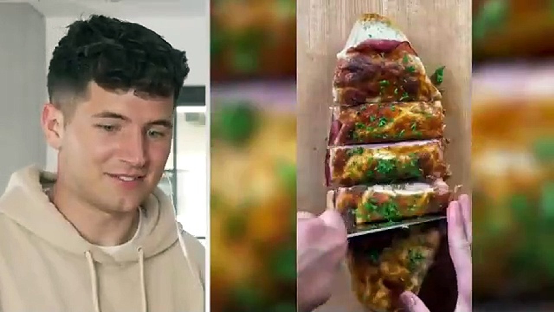 ⁣Reacting To Viral Food TikToks