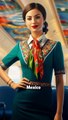 AI Creates Stunning Air Hostesses from Around the World! ✈️ | See the Fascinating Results! 