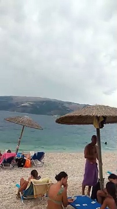 summer 2024 Ithaca beach of Agios Ioannis