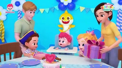 Time to Celebrate Finn's Birthday  Kids GameㅣBalloons, Cake, and PiñataㅣBebefinn Birthday Party App