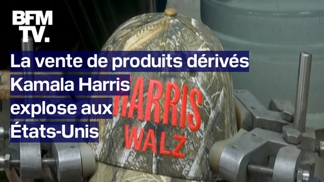 Depuis Barack Obama, nous n'avons pas vu un tel engouement : ce fabricant de casquettes siglées Kamala Harris se félicite de la hausse de ses ventes