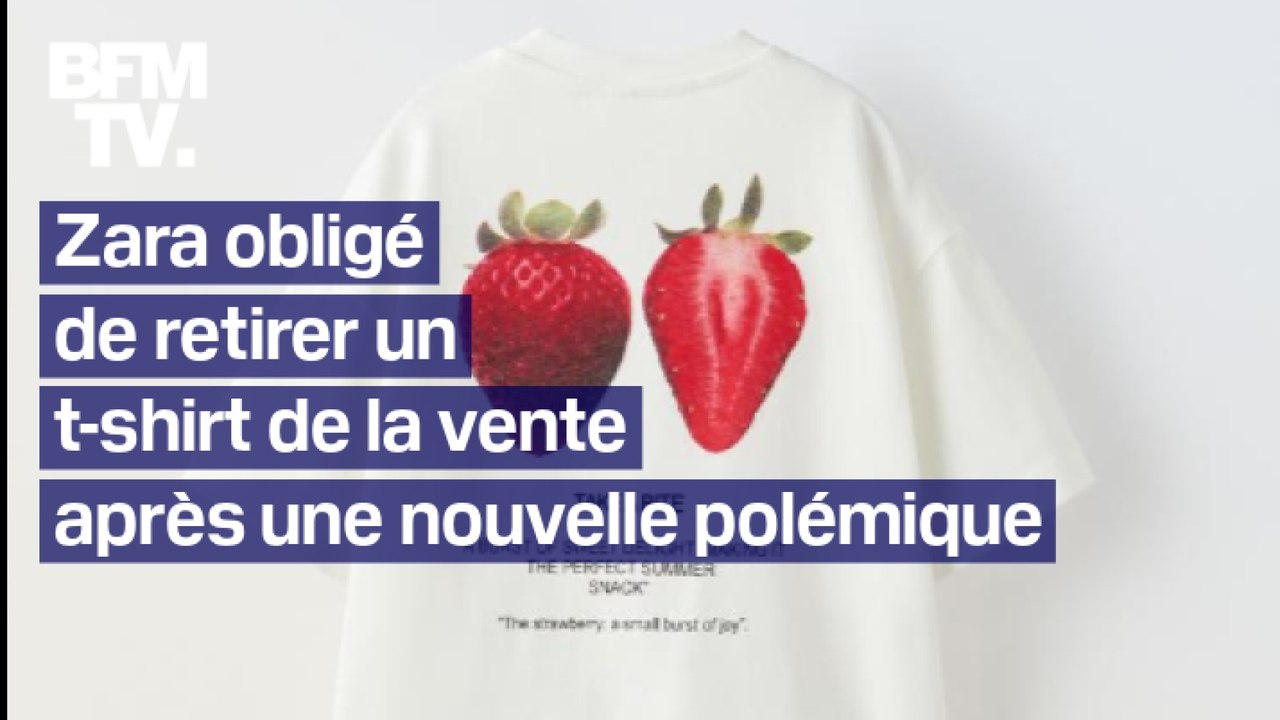 Zara retire un t-shirt pour enfant de la vente après une vidéo Tiktok devenue virale