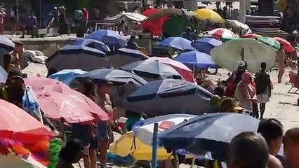 Ventania derruba 100 praticantes de Stand Up Paddle no Rio