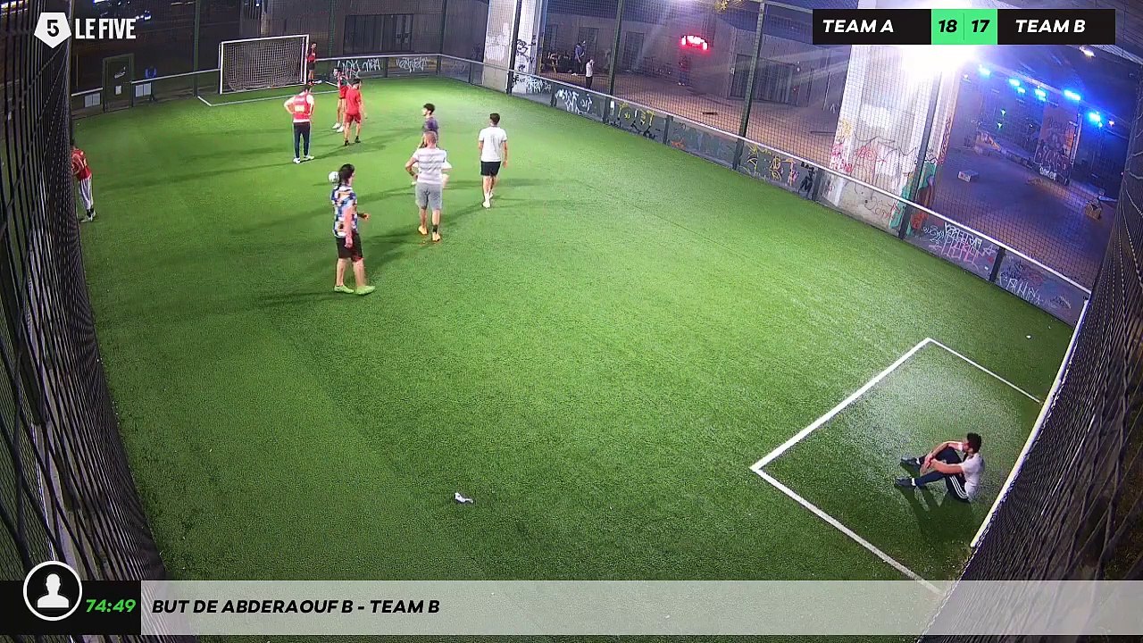 But de Abderaouf B - Team B