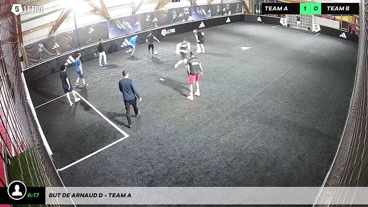 But de Arnaud D - Team A
