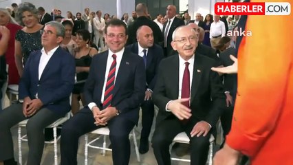Kılıçdaroğlu ve İmamoğlu, Tuzla'da bir nikah törenine katıldı