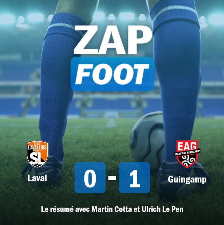 Revivez le match entre le Stade Lavallois et Guingamp pour la deuxième journée de Ligue 2 (0-1)