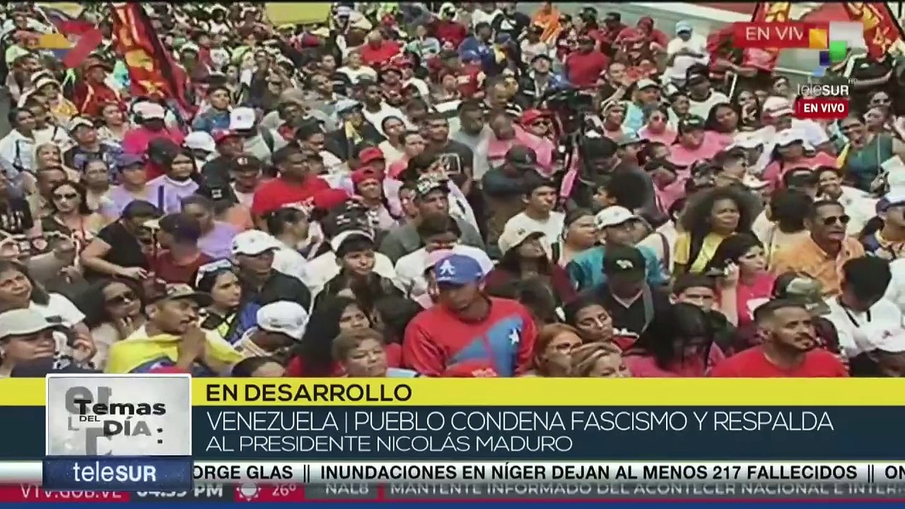 Vicepdta. Rodríguez: La extrema derecha ha sido protagonistas de muertes en el país