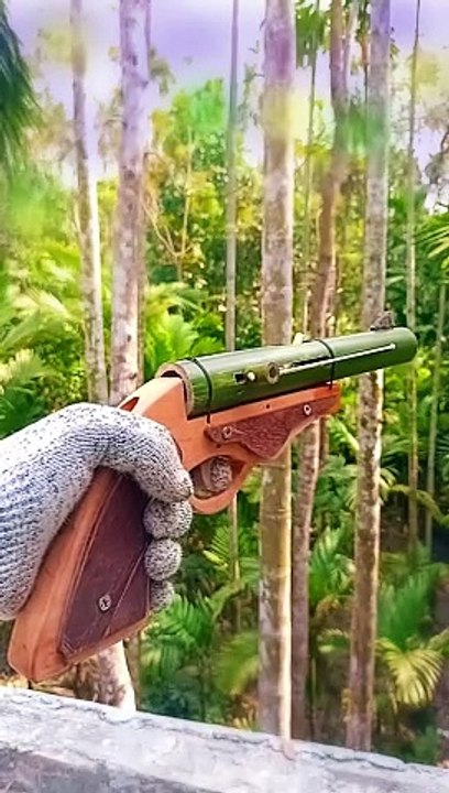 Bamboo creations with archer #bamboo #Diy #Slingshots #Bambooart,,