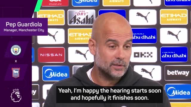 Guardiola hoping for quick resolution of FFP charges