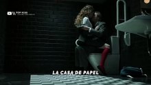 Sexy Hot Romantic Scene - MONEY HEIST - KISS SCENE in the Toilet