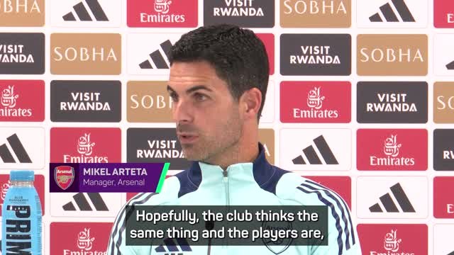 Arteta opens up on contract talks at Arsenal