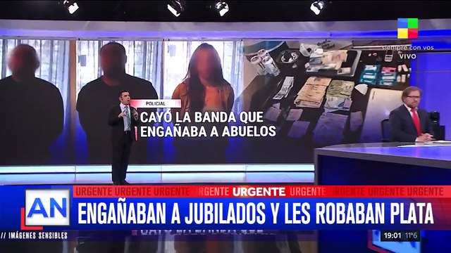 Cayó LA BANDA DE LOS NIETOS : Estafaban a abuelos haciéndoles el cuento del tío