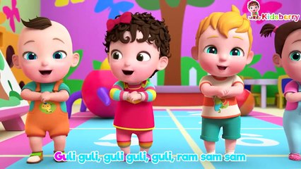 A Ram Sam Sam _ Kidsberry Nursery Rhymes _ Baby Songs(720P_HD)