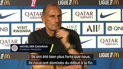 Michel Der Zakarian : "On a été submergés"