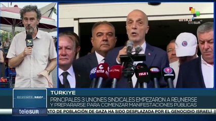 Ciudadanos luchan contra la inflación en Sarkoy, Türkiye