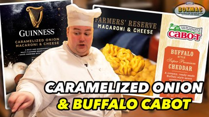 Buffalo, American, Caramelized Onion Guinness CABOT! | BoxMac 185