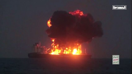 Ataque de rebeldes do Iêmen a petroleiro provocou três incêndios