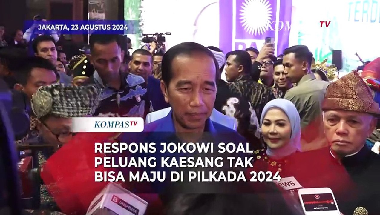 Jokowi soal Pelung Kaesang Maju Pilkada Usai DPR Batal Revisi RUU Pilkada