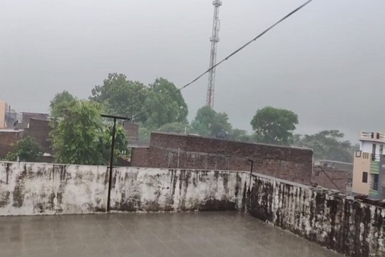 Monsoon Rain : जयपुर में बारिश की आस, पाली के सुमेरपुर में जमकर बरसे मेघ