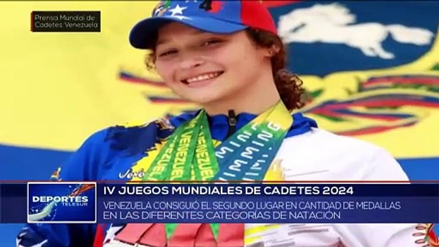 IV Juegos Mundiales De Cadetes 2024 DEPORTES TELESUR 23-08-2024