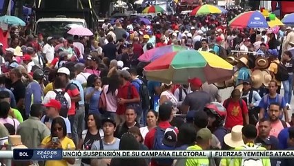 Movimientos sociales se movilizaron en respaldo a la institucionalidad y la paz