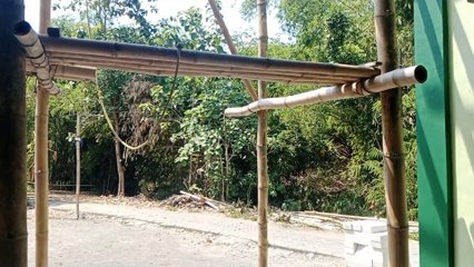 pemandangan desa di negar indonesia
