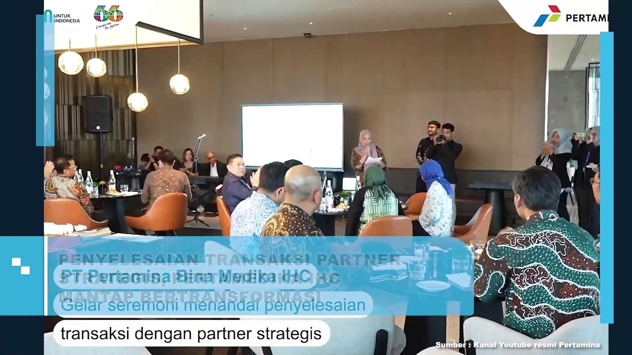 Penyelesaian Transaksi Partner Strategi, PERTAMEDIKA IHC Mantap Bertransformasi