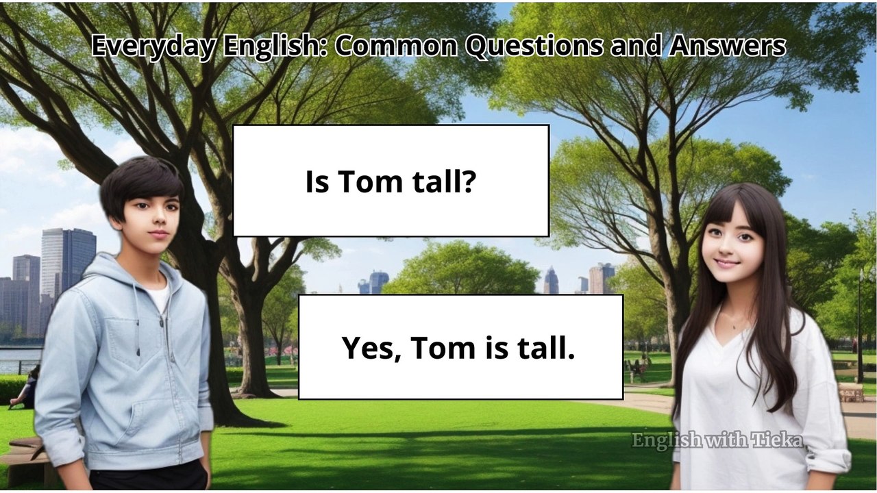 COMMON QUESTIONS AND ANSWERS IN ENGLISH (Learn English for beginners ) Part-1 C