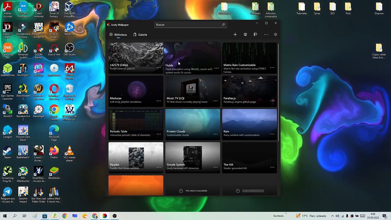 Como PONER FONDOS de PANTALLA en MOVIMIENTO (ANIMADO) WINDOWS 11,10,8,7 ...