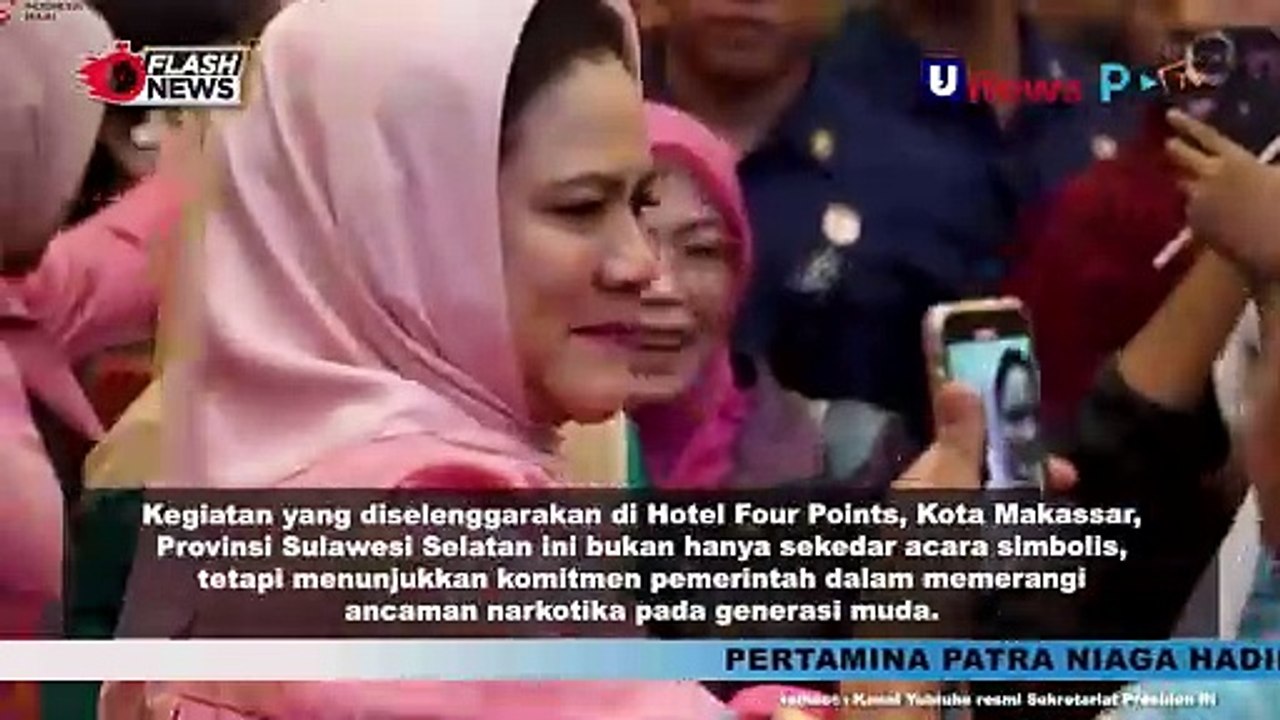 Ibu Iriana dan Anggota Oase KIM Hadiri Sosialisasi Anti Narkoba, Di Kota Makasar Ingatkan Generasi Muda Tentang Bahaya Narkotika