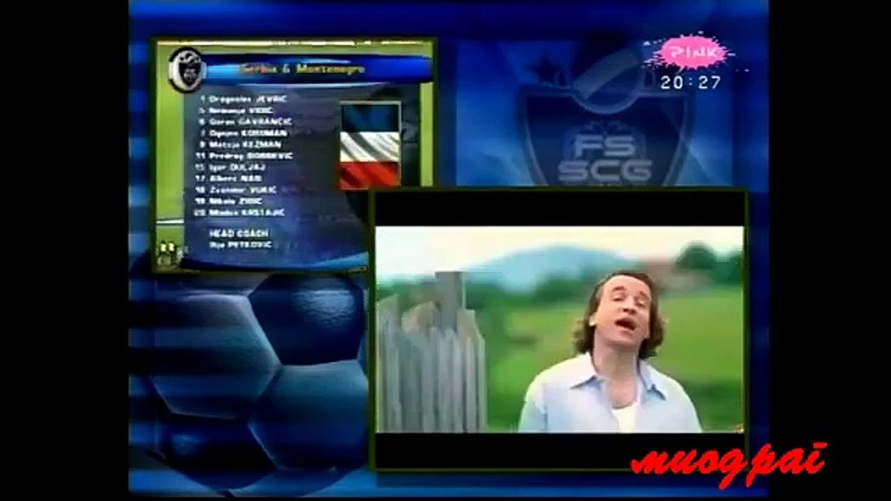 World Cup 2006 Qualifiers  Serbia  Montenegro v Bosnia  Herzegovina_360p