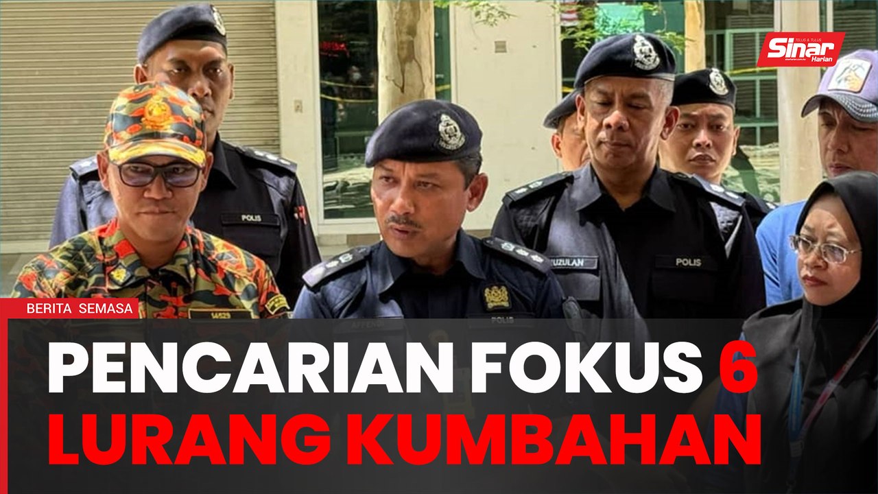 Operasi pencarian diteruskan di enam lurang kumbahan