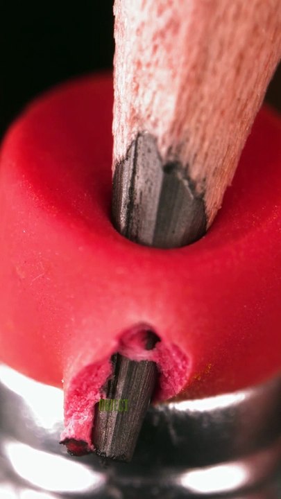 Pencil and eraser Close View