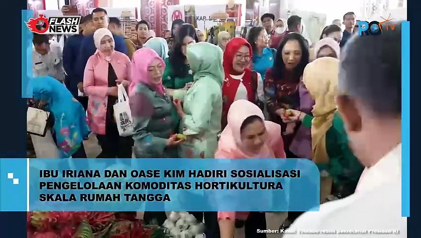 Iriana Oase KIM Sosialisasi Holtikultura