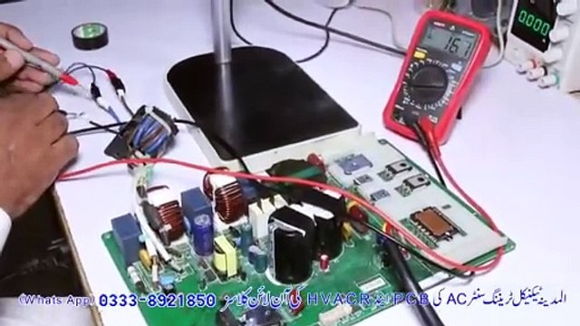 Gree DC inverter E6 error outdoor PCB error solved 2 #GreeDC