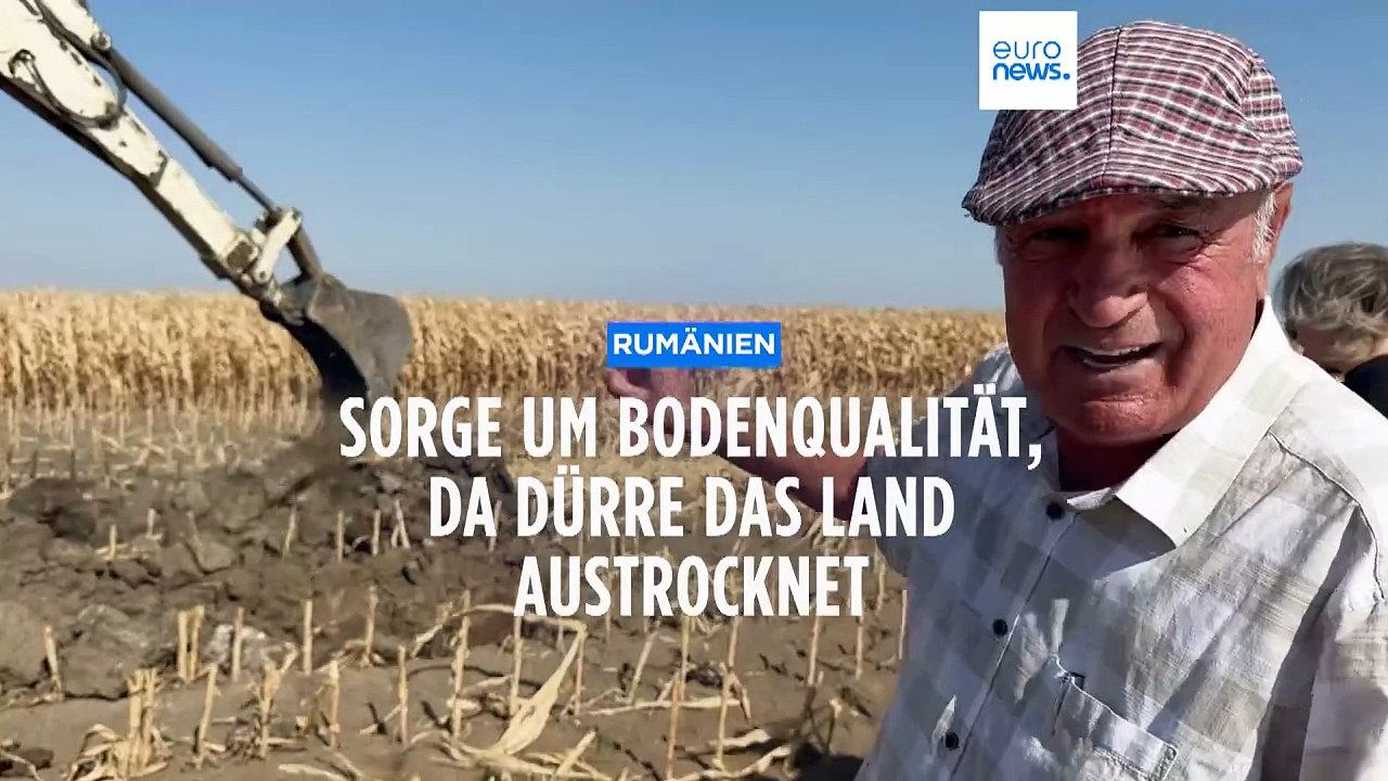 Rumänien: Sorge um Bodenqualität, da Dürre das Land austrocknet