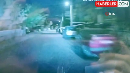 Bekçilerden kaçan şüpheliyi taksici yakaladı