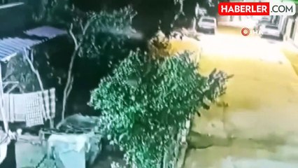Evinden çıktı, silahla vuruldu: O anlar kameraya yansıdı