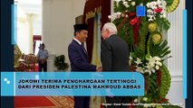 Jokowi Terima Penghargaan Tertinggi dari Presiden Palestina