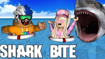 BÜYÜK KORKUNÇ KÖPEK BALIĞI PEŞİMİZDE | Roblox Shark Bite | Roblox Türkçe Han Kanal