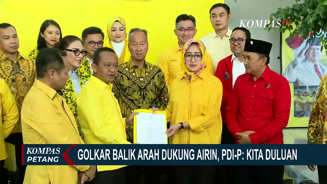 Golkar Kembali Dukung Airin Rachmi, PDIP Komarudin: Hanya Ikut-Ikutan, Kita Duluan!