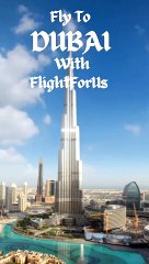 Book your flight to Dubai with FlightForUs today ✈️
