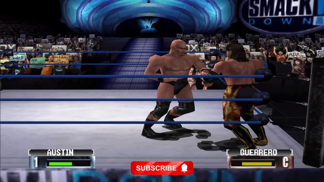WWF Stone Cold vs Eddie Guerrero SmackDown 16 November 2000 | WWF No Mercy N64 Nintendo 64