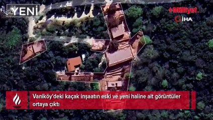 Boğaz'daki kaçak yapıyla ilgili yeni görüntü! Tahribatın boyutu ortaya çıktı