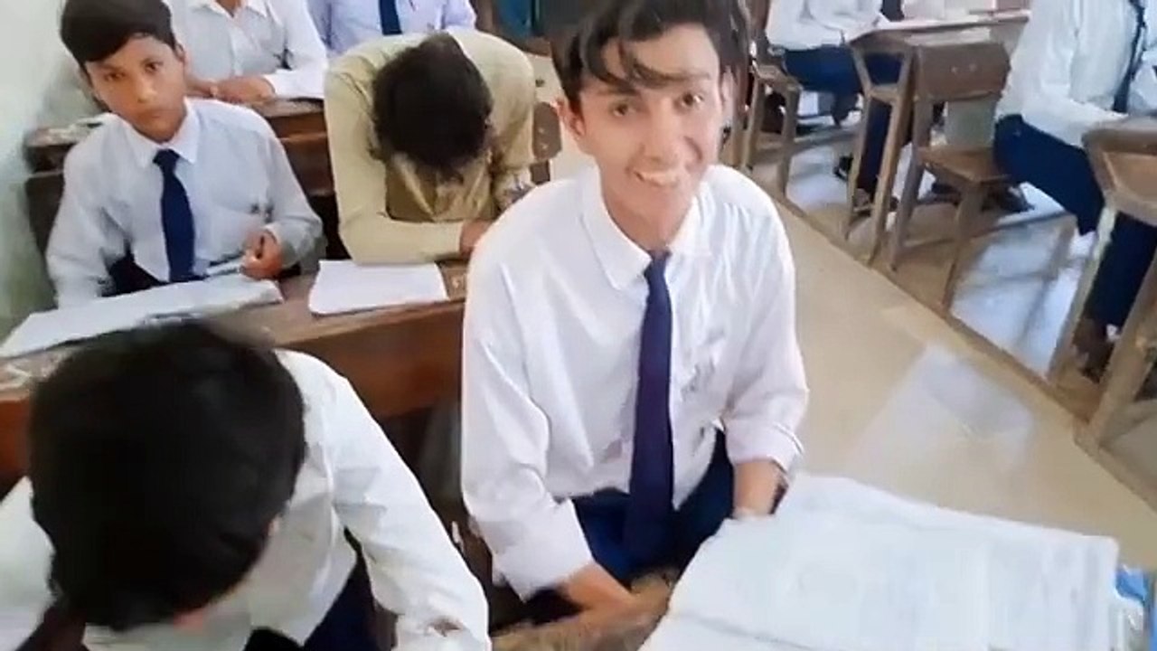 Pakistani students cheating funny moments during board exams  | fun with badshah