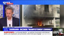 La Grande-Motte: Gérald Darmanin évoque un incendie 