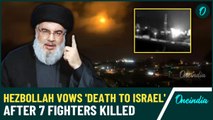 VIDEO| Hezbollah Bombards Israel’s Kiryat Shmona in Response to IDF’s Killing of Seven Fighter