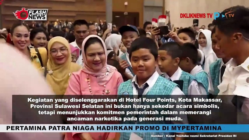 Ibu Iriana dan Anggota OASE KIM Hadiri Sosialisasi Anti Narkoba, di Kota Makassar Ingatkan Generasi Muda Tentang Bahaya Narkotika