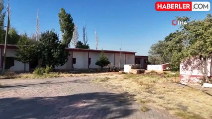 Bozkırın ortasındaki 3 asırlık çermik talan edildi, geriye harabe kaldı